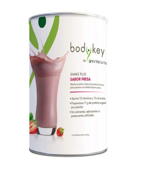 Shake Plus Fresa Bodykey Nutrilite (520 g) 286149