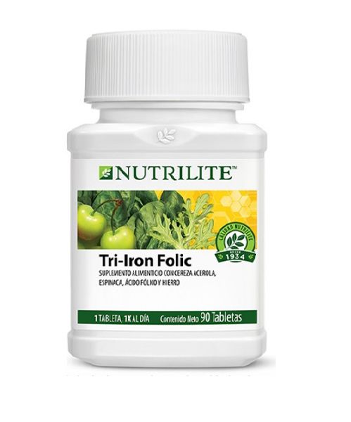Tri Iron Folic Nutrilite (90 Tabletas) 102046