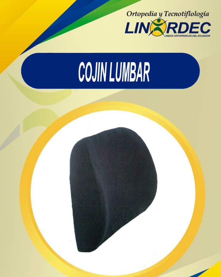 COJÍN LUMBAR - Linordec linea ortopédica Ecuador